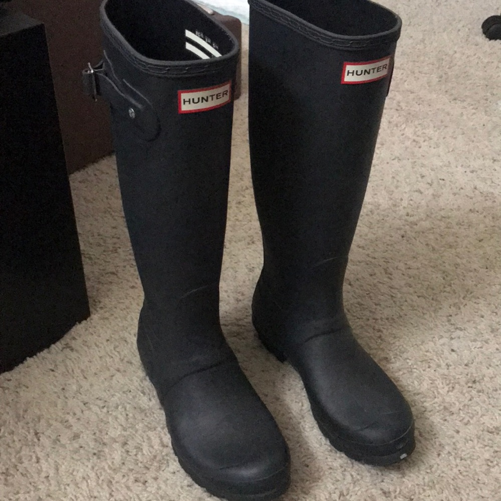 Black Hunter Boots